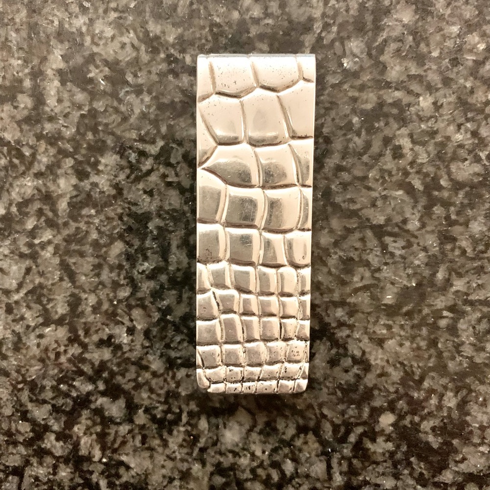 Tiffany & Co Sterling Crocodile Money Clip